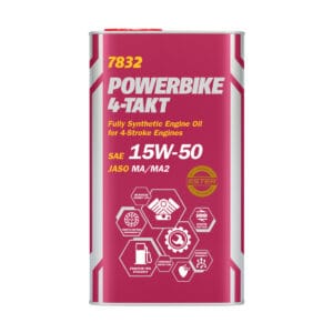 Ulje 4-TAKT POWERBIKE 15W50 4L MANNOL 7832