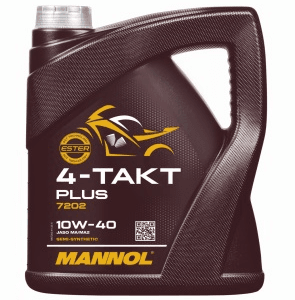 Ulje 4-TAKT PLUS POLUSIN.10W40 4L MANNOL 7202